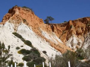 Beach cliffs at Falesia, Algarve