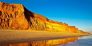 Portugal's Algarve Praia da Falésia beach