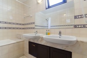 Bathroom in Pine Cliffs Apartment
